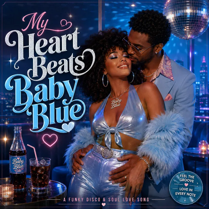 My Heart Beats Baby Blue cover